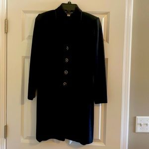 Long St John Knit Black Jacket